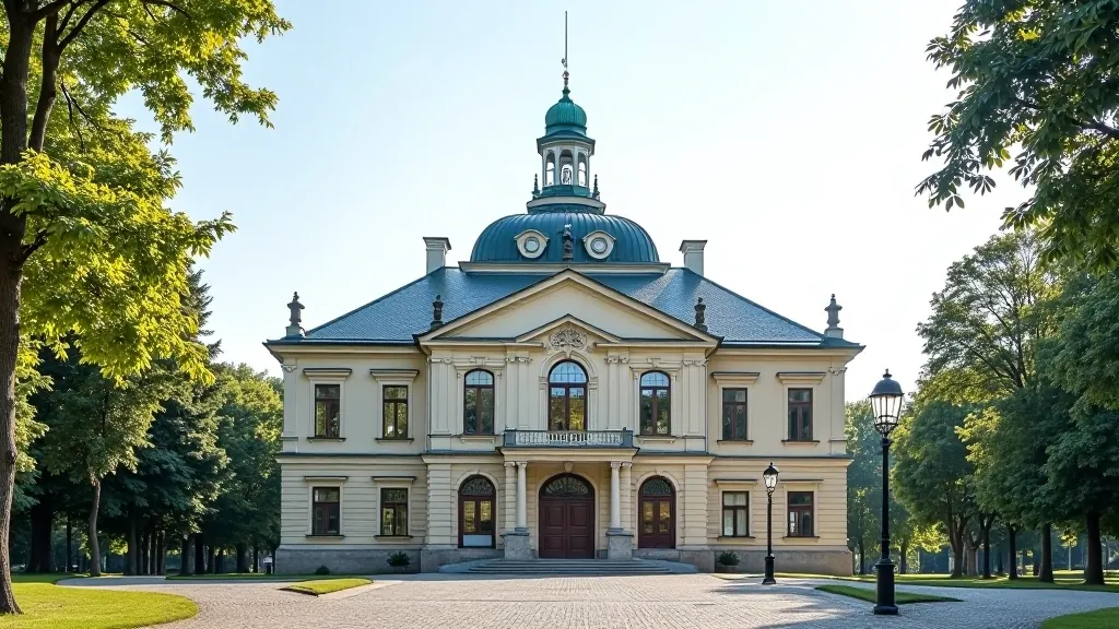 Miesto rotušė Kauno Laisvės alėjoje su neagresiviniu šviesimu